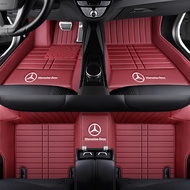 2025 Kulit Tulen Baharu Mercedes EQB260 EQC350 EQE350 EQS450 EQESUV EQA260 Tikar Lantai Surround Pen