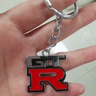 NISSAN GTR Metal Letter Keychain R32 R33 R34 R35 Car Key Decoration Pendant