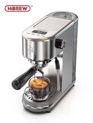 SALE HiBREW H10B Lite Espresso Machine Semi-Automatic Coffee Maker with Milk Frother Adjustable Temp