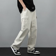 Ready Stock 5 Color Cargo Pants Men Black Kargo Pants Men Casual Seluar Cargo Slim Fit Wear-resistan