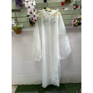 Large Raincoat Good Quality Plastic Length 51 Inches Chest Size 76