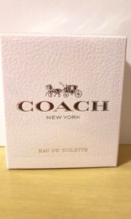 [全新] Coach eau de toilette 30ml香水