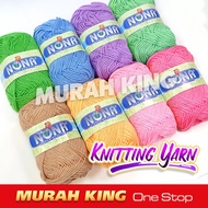 Benang Kait Brand Nona/ Knitting Yarn / Benang Nona M Color ( 10 - 69 )