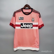Retro 15/16 JUV Away Soccer Jersey High Quality POGBA DYBALA Customized Football Shirt