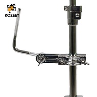 [KOZEEY] Bass Drum Cowbell Holder Clamp Surface Plating Drum Cowbell Mount Percussion