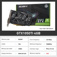 SEJISHI Video Card GTX 1050TI 4GB  128Bit GDDR5 Graphics Cards For Nvidia HDMI DP DVI Geforce GTX105