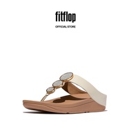 FitFlop HALO Women's Bead-Circle Metallic Toe-Post Sandals - Paris Beige (HJ1-A99)