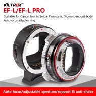 VILTROX EF-L/EF-L Pro Auto Focus Lens Mount Adapter For Canon EF EF-S Lens to L Mount Camera