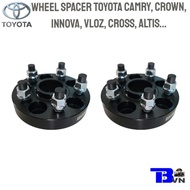 WHEEL SPACER LỒI MÂM TOYOTA CAMRY INNOVA VLOZ CROSS ALTIS CROWN ...