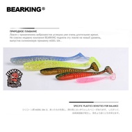 BEARKING Awaruna 50mm 1g 20pcs/bag Artificial soft Lures Fishing Worm Silicone Bass Pike Minnow Swim