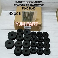 RUBBER BODY CHASSIS MOUNTING FJ40 BJ40 2F HARDTOP YOUNG YEAR