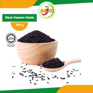 Ez Bizy Black Sesame Seeds / Lengah Hitam - 500g Bijan Hitam Ellu Herbs Rempah Ratus