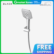 ชุดฝักบัวอาบน้ำ Daelim Bath แบลคซีรี่ส์ โมเดล HFT AT3CR1 โครม พร้อมสายและที่แขวน