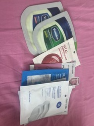 Vaseline 保濕面膜、Mediheal 面膜 realbarrier 面膜