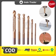 MATA Complete Multifunction Drill Bit Set 6 Pcs Wood Plastic Iron Saw / HSS Steel Power Drill Bit