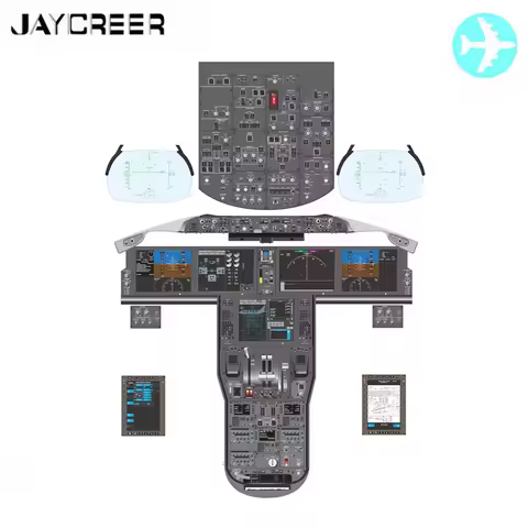 JayCreer Boeing 787 Cockpit Poster