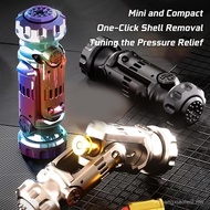 Metal Tungsten Steel Fidget Toy Gun Fidget Slider Fidget Gun Stress Relief Relax EDC Gyro Finger Toy