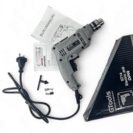 Bor Listrik 10mm 250w GT14+ Gtools Eropa Garansi resmi 3000rpm Low watt