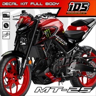 Decal MT 25 NEW Full Body Stiker MT25 NEW Full Body Dekal MT25 NEW Monster