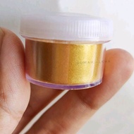 Luster Dust Gold edible/Silver/Gliter Makanan/Lustre dust emas/Silver/Edible Luster dust powder 2gr