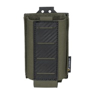 IDOGEAR Tactical Triple Mag Pouch 5.56MM MOLLE Magazine Pouch Rifle Magazine Carrier with Carbon Fib