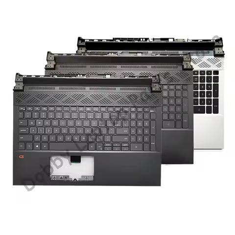 New Replace Keyboard For Dell Gaming G15 5510 5511 5515 5520 5521 5525 Laptop Upper Top Case Palmres