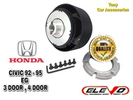 คอหนา H-3 คอพวงมาลัยแต่ง สำหรับรถรุ่น HONDA CIVIC 92-95 EG 3 ประตู ,4 ประตู ,เก๋ง ACCORD 94 (ไฟท้ายก