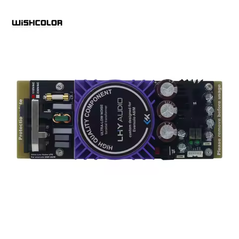 Wishcolor LHY AUDIO LPS-A6 35VA Linear Power Supply w/ Silver-plated Output Cable for Eversolo DMP-A