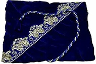 Holy Book Cover for Quran, Geeta, ramayan Bible,guru Granth/Velvet Cover/Blue
