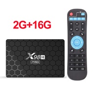 MRIWG กล่อง X98H PRO Android 12สมาร์ททีวี Allwinner H618 4G 32G 64G TVBOX 2.4/5G Wifi6คู่1000M BT5.0