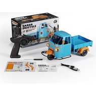 1/10 RC Car Tricycle, 2.4G Full-Proportional Remote Control Three Wheel Tricycle RC Three-Wheeler wi