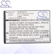 CS Battery For Sagem MY226v / MY226x / MY332V / MY401z / MY405x Battery MY501SL