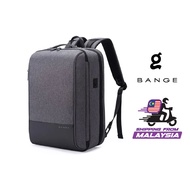 Bange Bowser Anti-Theft TSA Lock USB Water Resistant Multi Compartment Big Capacity Business Travel 