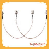 2Pcs 3G HD SDI Cable BNC Cable 30cm 75 Ohm for Cameras  Video Equipment Supports HD-SDI 3G-SDI 4K 8K
