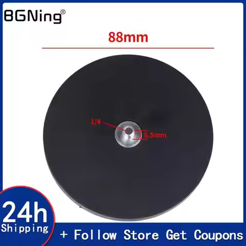 D66mm D43mm Magnetic Base Mounting Bracket Car Suction Cup Phone Holder 1/4*4MM Screw for DSLR Camer