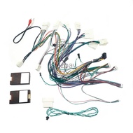 For Lexus RX300/330/350/RX450/Toyota Harrier Car Radio GPS MP5 Android Stereo Player Power Cable Can