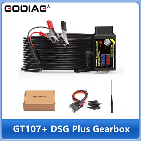 GODIAG GT107+ GT107 Plus ECU Prog Adapter and DSG Gearbox Universal Jumper For DQ250 DQ200 VL381 VL3