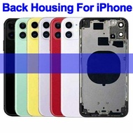 Back Housing for iPhone 11 12 13 Pro Max Back Glass OEM Replacement Rear Back Glass Back Cover for i