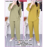 Women's Crinkle Airflow Suit | Long Crinkle Suit | Jumbo Women's Suit | One Set for Modern Women