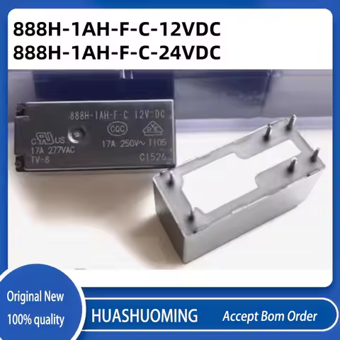 NEW 5PCS/LoT 888H-1AH-F-C-12VDC 888H-1AH-F-C-24VDC 888H-1AH-F-C 24VDC 888H 1AH F C 24V 888H1AHFC 12V