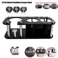 51mm 54mm 58mm General-Portafilter Stand, Coffee Tamper &Distributor Holder,  Espresso Coffee Tamper