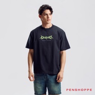 Penshoppe Creature Relaxed Graphic T-shirt For Men [Tshirt, T shirt]
