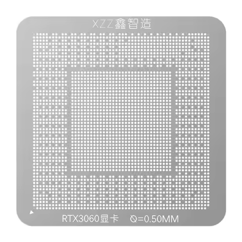 Reballing stencil for RTX3060 GN20-E3-A1 GN20-E5-A1 GN20-E6-A1 GN20-E7-A1 GN20-E8-A1 GN20 GA103-200-