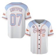 ENHYPEN Baseball Jersey Engene Merch Shirt Kpop Concert Outfit Kpop Fan Gift G23