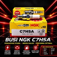 BUSI NGK C7HSA C7HSA CPR6EA SPARK PLUG FOR SUPRA JUPITER MIO J GRAND SMASH SHOGUN LEGEND VEGA MOTORC