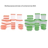 IKEA Food Containers Bekas Plastik IKEA Tapauware Multipurpose Containers BPA FREE - SELLING FAST