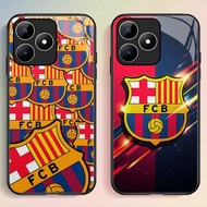 G-31 Barcelona HD Glass Casing for Realme C35 C55 C30S C33 C31 C53 C30 Case