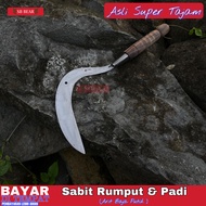 Arit Sabit Rumput Padi Asli Tajam Dan Halus - Sabit Blencong Jawa Timur