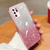 For OPPO Reno 6Z 5G Case Shockproof TPU Electroplated Glitter Phone Casing For OPPO Reno 6Z 5G Back Cover