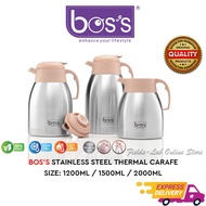 BOS'S Stainless Steel Thermal Carafe (1200ml / 1500ml / 2000ml)